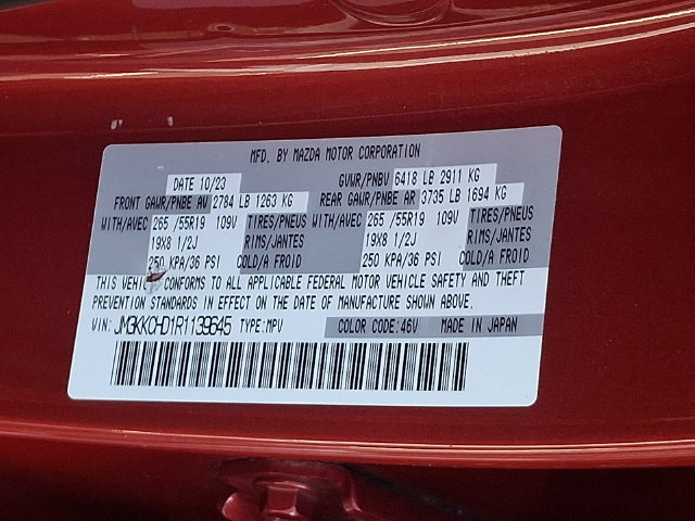 Certified 2024 MAZDA CX-90 3.3 Turbo w/ Preferred Plus AWD/4WD image 27