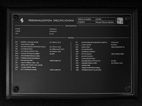 Used 2025 Ferrari Roma Spider image 80