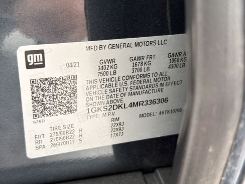 Used 2021 GMC Yukon Denali w/ Denali Premium Package AWD/4WD image 26
