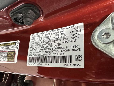 Used 2018 Honda CR-V EX-L image 16