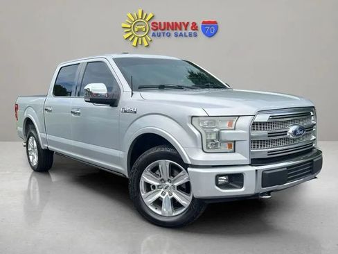 Used 2017 Ford F150 Platinum w/ Trailer Tow Package AWD/4WD image 1