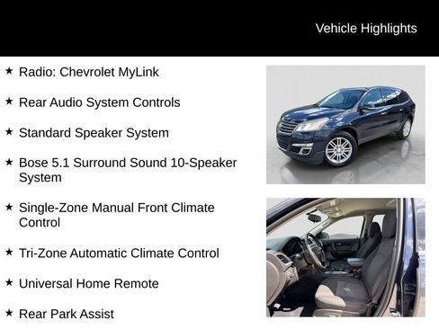 Used 2015 Chevrolet Traverse LT w/ Traveler's Package FWD image 31