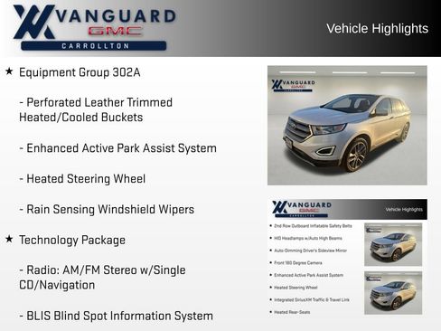 Used 2015 Ford Edge Titanium w/ Equipment Group 302A image 11