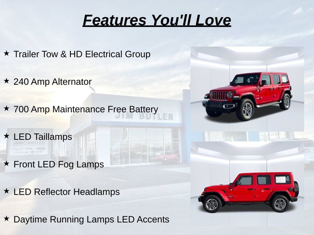 Used 2018 Jeep Wrangler Unlimited Sahara w/ LED Lighting Group AWD/4WD image 16