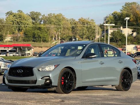 Used 2021 INFINITI Q50 Red Sport 400 w/ All Weather Package image 7