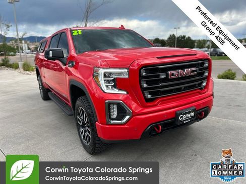 Used 2021 GMC Sierra 1500 AT4 w/ Technology Package AWD/4WD image 1