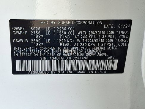 Certified 2024 Subaru Outback Touring XT image 26