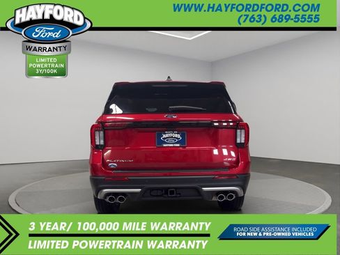 Used 2025 Ford Explorer Platinum w/ Ultimate Package AWD/4WD image 4