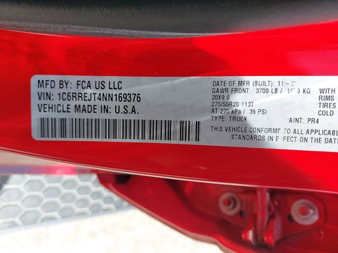 Used 2022 RAM 1500 Laramie RWD image 38