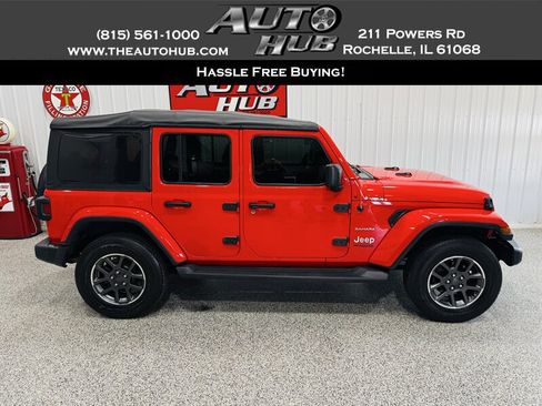 Used 2019 Jeep Wrangler Unlimited Sahara AWD/4WD image 1