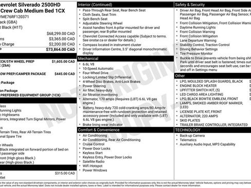 Used 2024 Chevrolet Silverado 2500 Custom AWD/4WD image 66