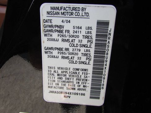 Used 2004 INFINITI FX35 2WD w/ Touring Pkg image 38