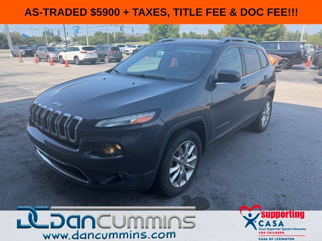 Used 2015 Jeep Cherokee Limited AWD/4WD image 1