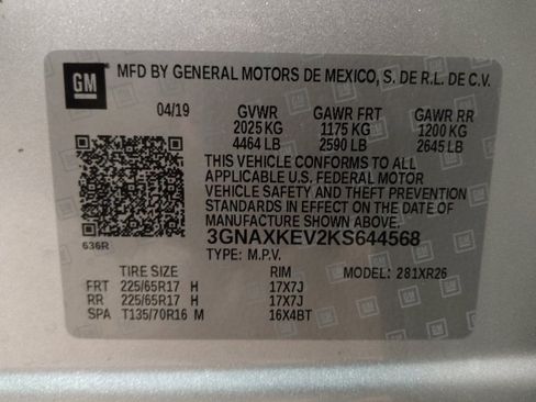 Used 2019 Chevrolet Equinox LT FWD image 33
