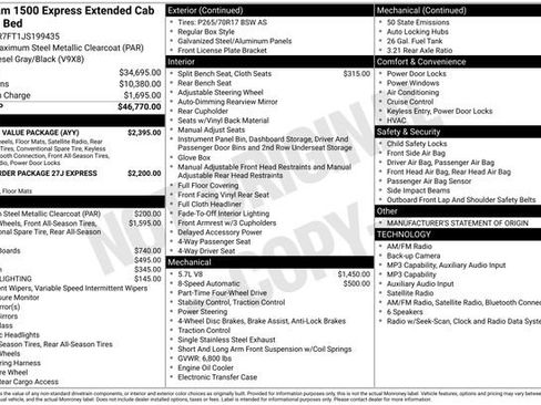 Used 2018 RAM 1500 Express w/ Express Value Package AWD/4WD image 20
