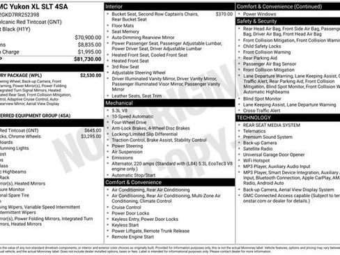 Used 2024 GMC Yukon XL SLT w/ SLT Luxury Package AWD/4WD image 2