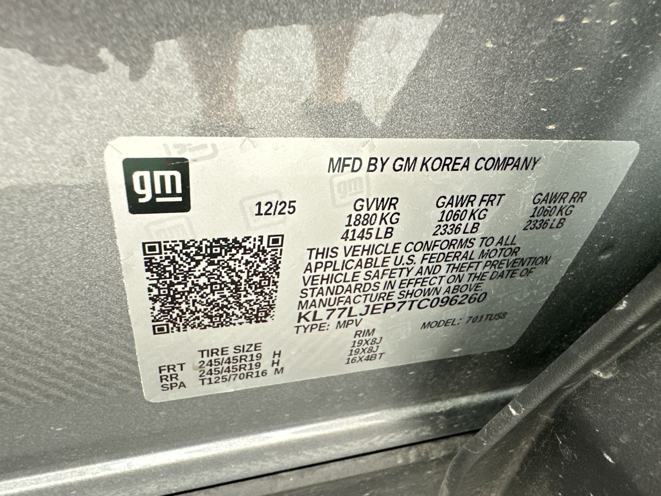 Certified 2026 Chevrolet Trax RS w/ Sunroof Package FWD image 27
