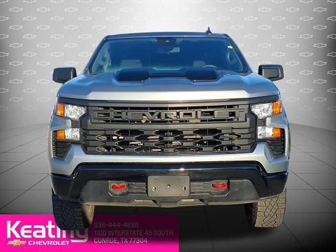 Used 2025 Chevrolet Silverado 1500 Custom Trail Boss w/ LPO, Dark Essentials Package AWD/4WD image 10