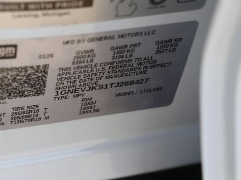 New 2026 Chevrolet Traverse Z71 w/ Driver Confidence Package image 36