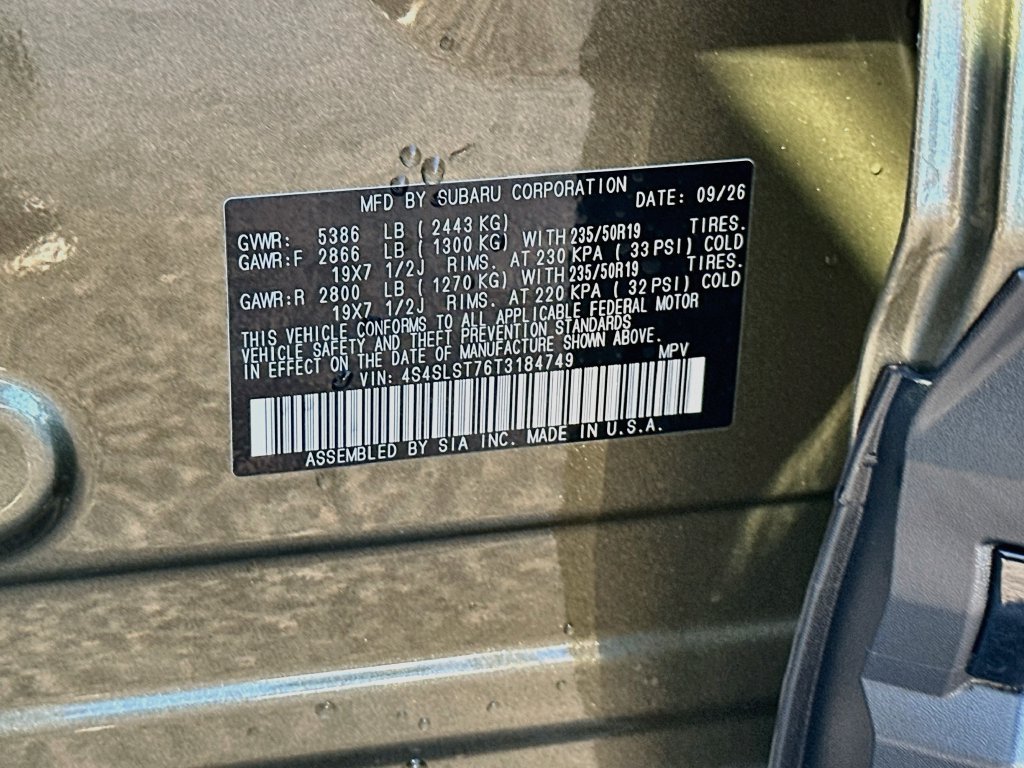 New 2026 Subaru Forester Touring AWD/4WD image 33