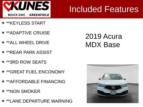 Used 2019 Acura MDX A-Spec AWD/4WD image 3