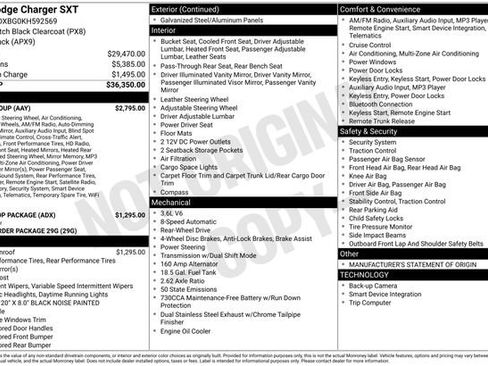 Used 2019 Dodge Charger SXT w/ Plus Group image 6