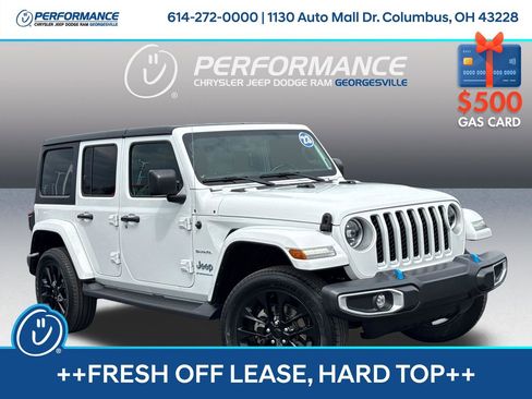 Used 2023 Jeep Wrangler Unlimited Sahara w/ Cold Weather Group AWD/4WD image 1