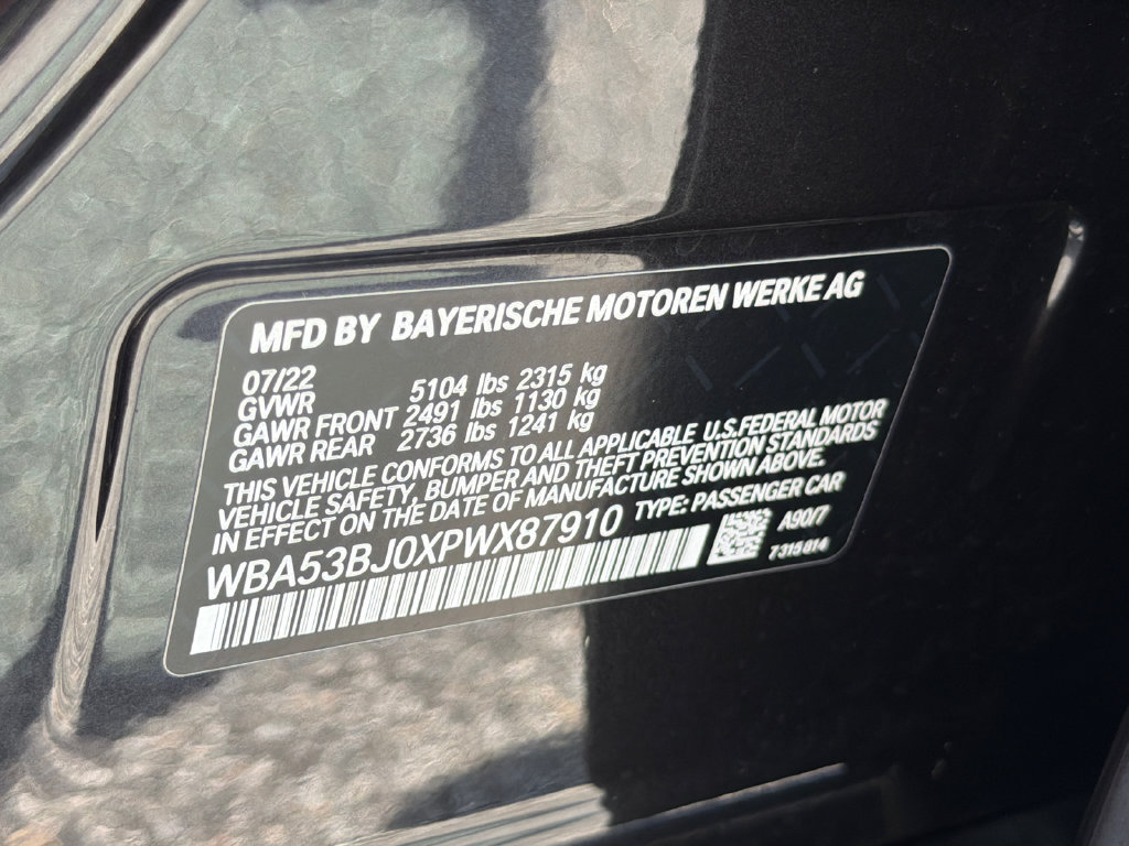 Used 2023 BMW 540i w/ M Sport Package RWD image 35