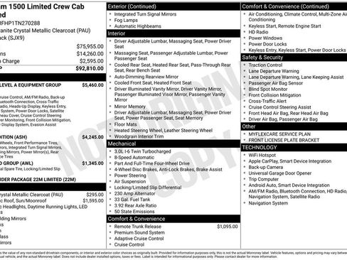 New 2026 RAM 1500 Limited image 2