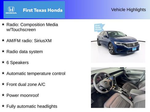 Used 2022 Volkswagen Passat 2.0T SE image 10