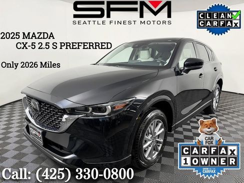 Used 2025 MAZDA CX-5 AWD 2.5 S w/ Preferred Package image 1