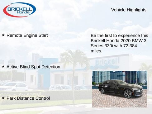 Used 2020 BMW 330i Sedan w/ Driving Assistance Package RWD image 8