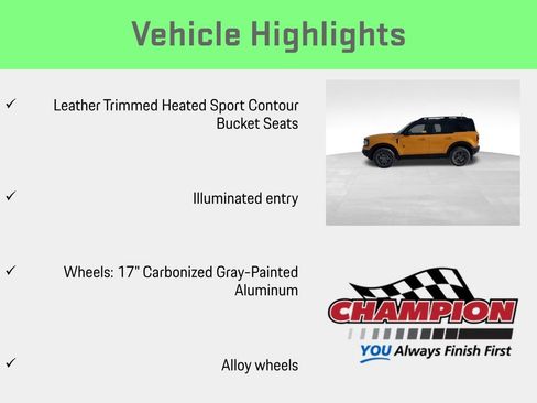 Used 2021 Ford Bronco Sport Badlands w/ Badlands Package image 24