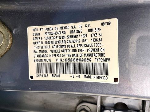 Used 2009 Honda CR-V LX image 40