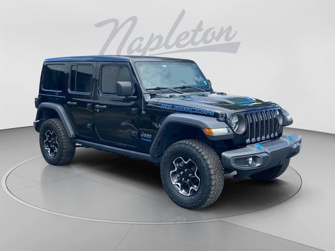 Used 2021 Jeep Wrangler Unlimited Rubicon 4xe w/ Cold Weather Group AWD/4WD image 8