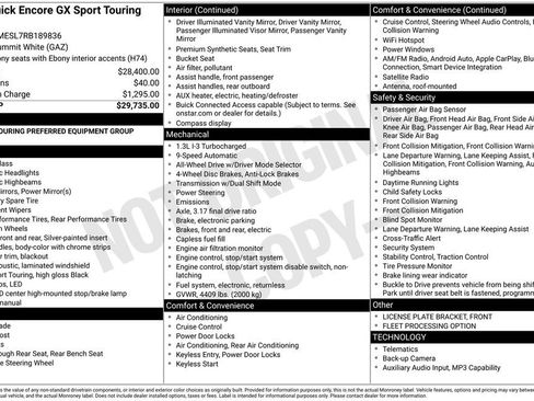 Used 2024 Buick Encore GX Sport Touring image 30