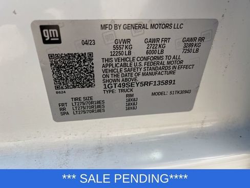 Used 2024 GMC Sierra 3500 Pro w/ 1SA Pro Safety Plus Package AWD/4WD image 19