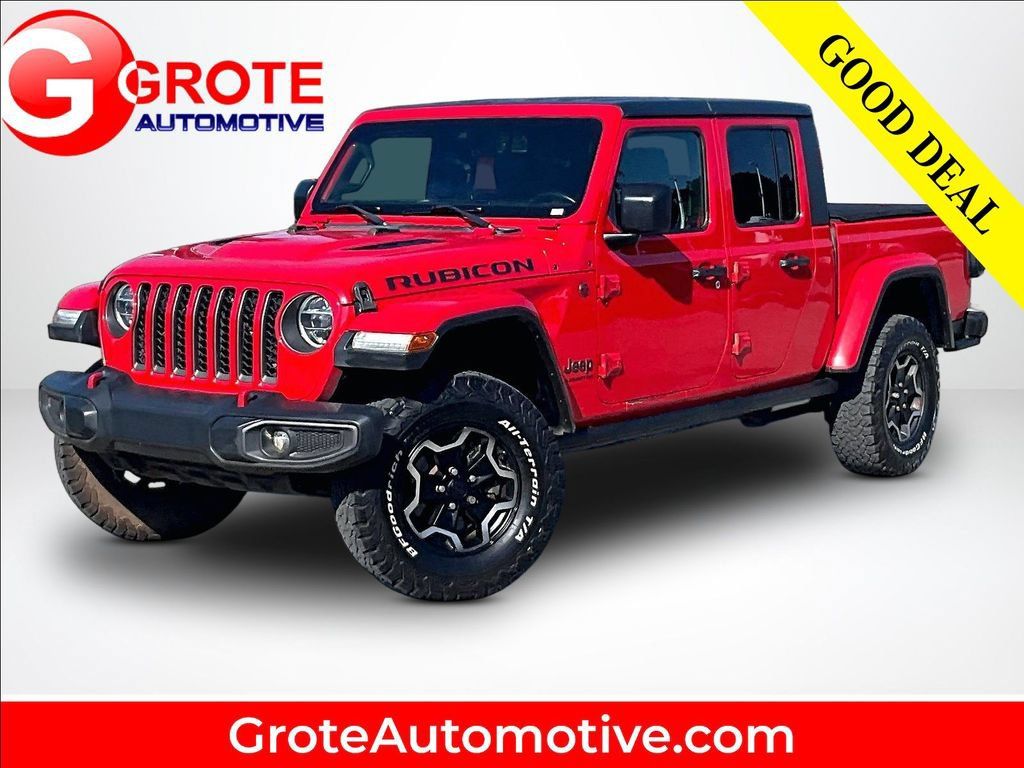 Used 2020 Jeep Gladiator Rubicon w/ Dual Top Group AWD/4WD image 1