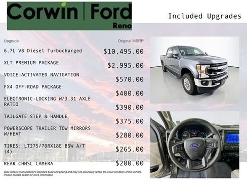 Used 2021 Ford F250 XLT w/ XLT Premium Package image 3