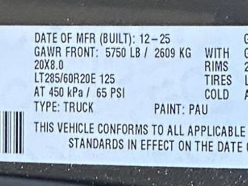 New 2026 RAM 2500 Warlock AWD/4WD image 46