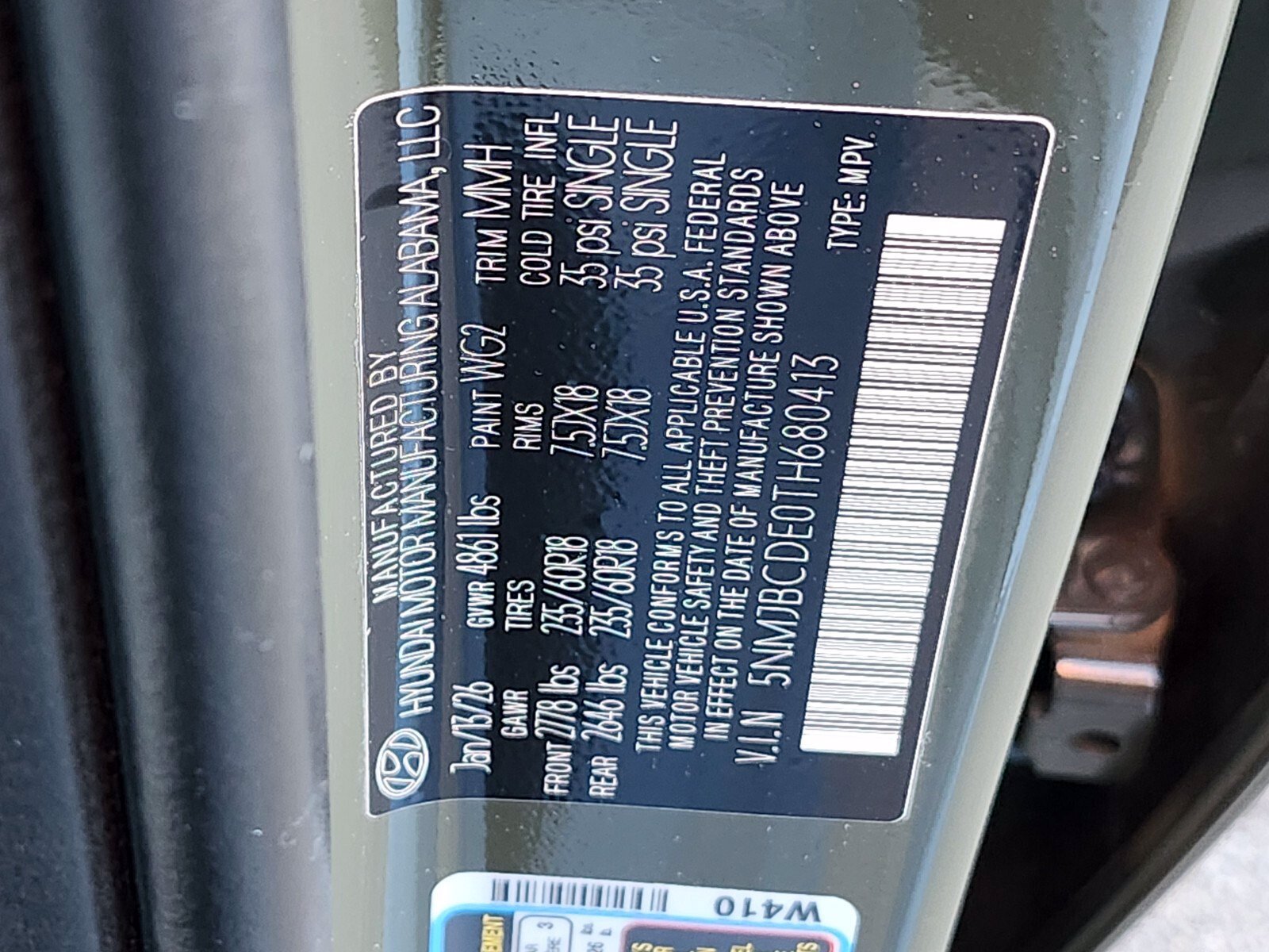 Certified 2026 Hyundai Tucson SEL AWD/4WD image 29