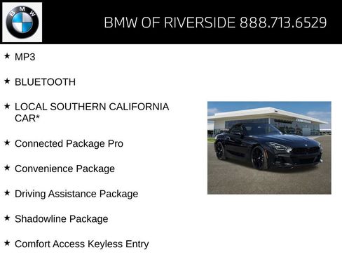 Certified 2023 BMW Z4 sDrive30i w/ Shadowloine Package image 15