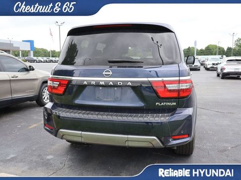 Used 2021 Nissan Armada Platinum w/ Captain's Chairs Package AWD/4WD image 21