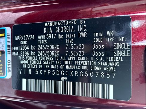 Used 2024 Kia Telluride SX Prestige AWD/4WD image 23