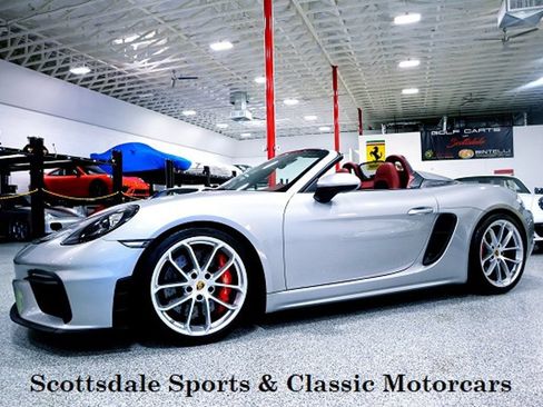Used 2023 Porsche 718 Boxster Spyder RWD image 1