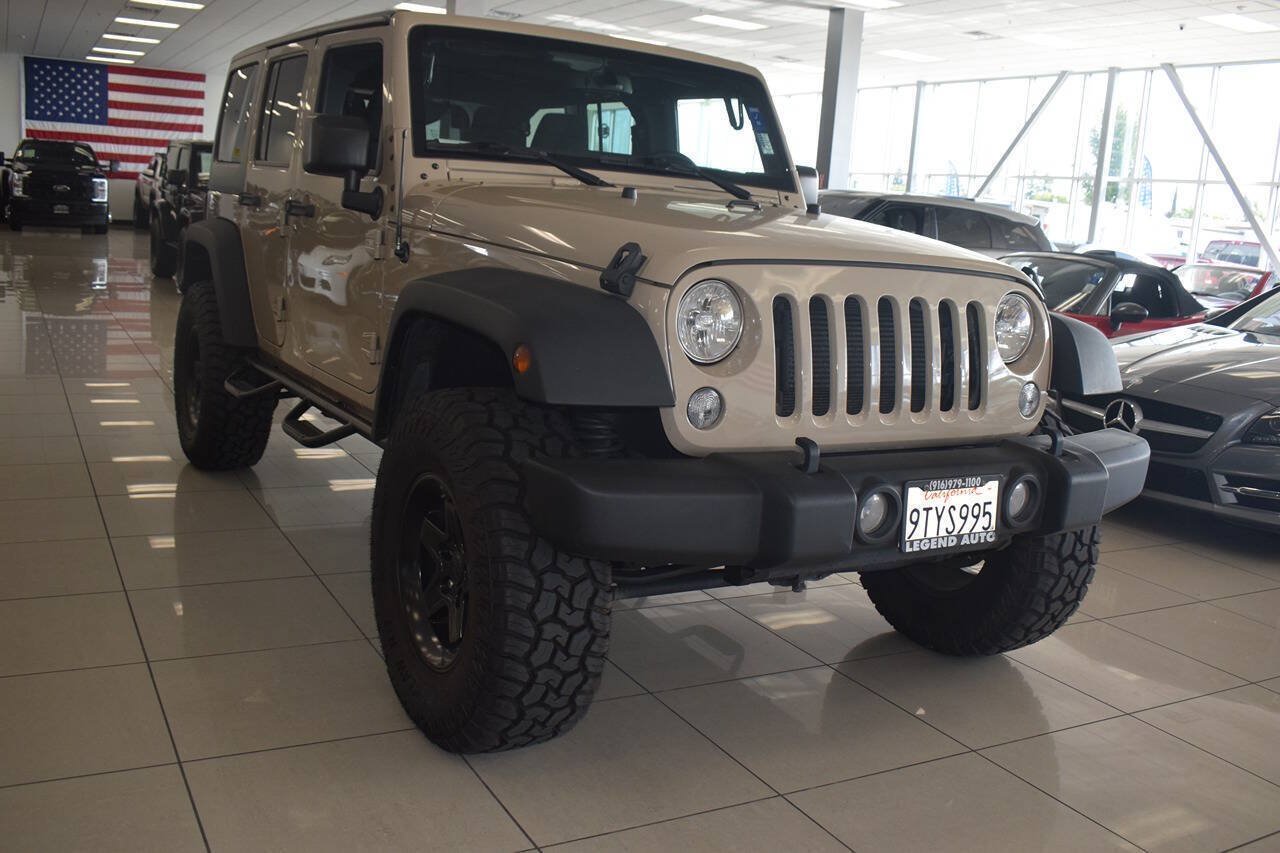 Used 2016 Jeep Wrangler Unlimited Sport w/ Quick Order Package 24S AWD/4WD image 1