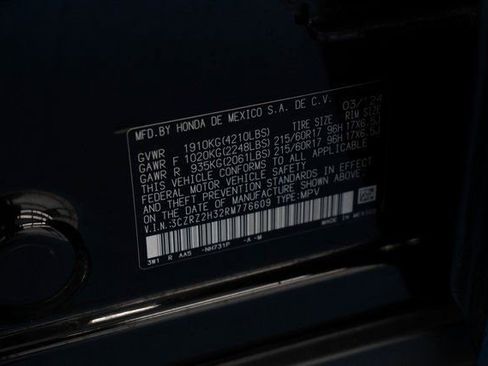 Certified 2024 Honda HR-V LX image 28