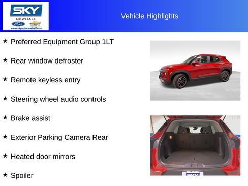 Used 2025 Chevrolet TrailBlazer LT image 12