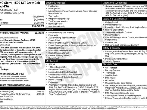 Used 2021 GMC Sierra 1500 SLT AWD/4WD image 30