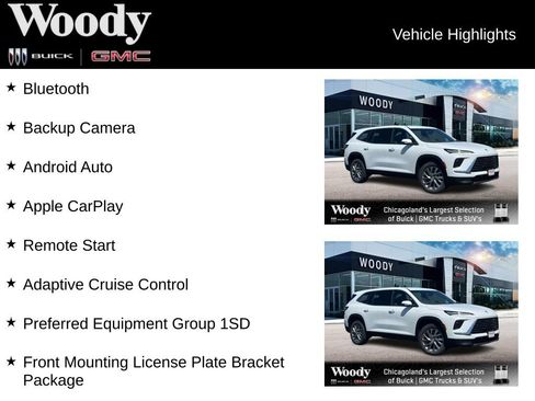 New 2026 Buick Enclave Preferred w/ Power Package AWD/4WD image 2
